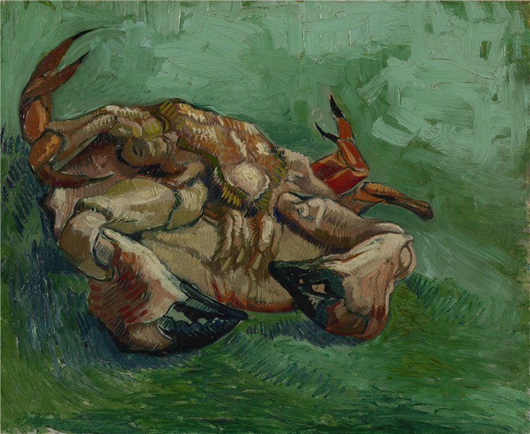 Crab On Its Back Van Gogh Oil Painting